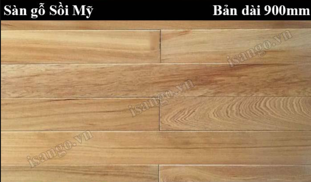 Sàn gỗ Sồi Mỹ SM900