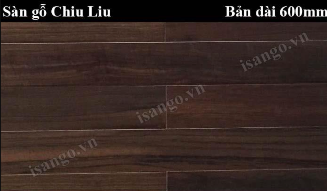 Sàn gỗ chiu liu CHL600