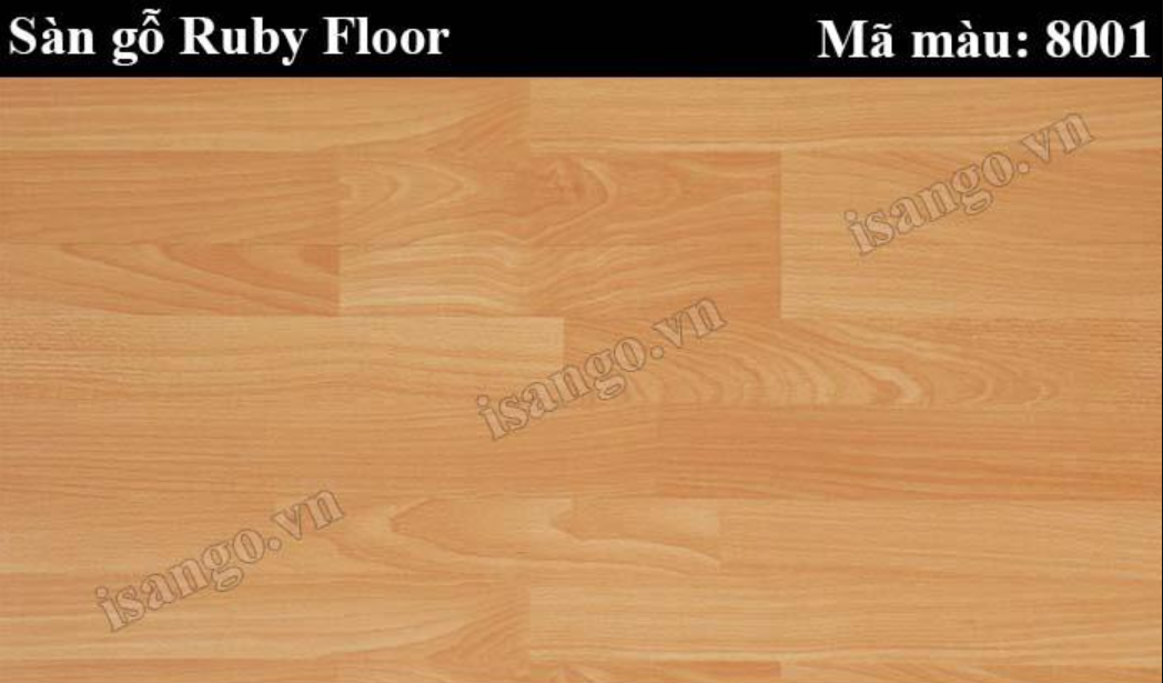 Sàn gỗ Ruby Floor 8001